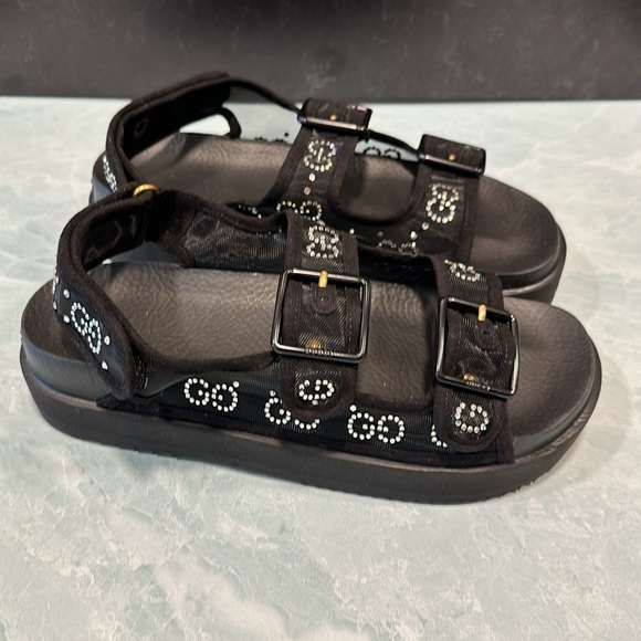 Gucci Dad Style Sandal w/ Crystals Size 8.5 - Picture 6 of 13